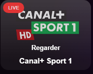 Canal+ Sport 1 LIVE