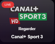 Canal+ Sport 3 LIVE