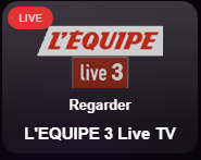 L&rsquo;EQUIPE 3 LIVE