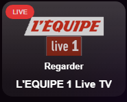 L&rsquo;EQUIPE 1 LIVE