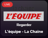 L&rsquo;équipe – La Chaine LIVE