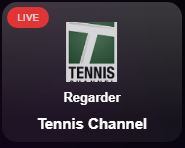 Tennis Channel LIVE